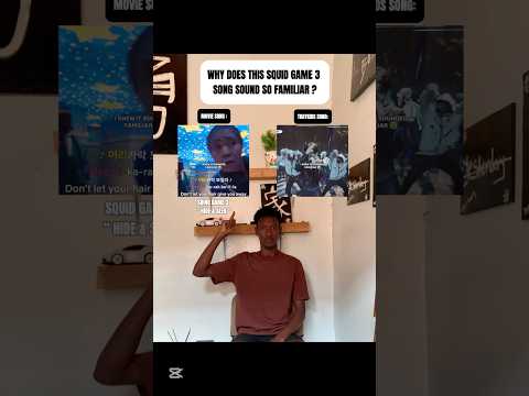 WHY DOES THIS SQUID GAME SONG SOUND SO FAMILIAR : “HIDE & SEEK”#shorts #music #squidgame #squidgame3