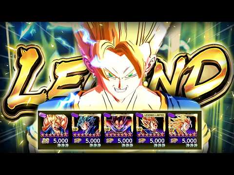 REALITY SHATTERING POWER! 4x Zenkai Buffed 14 Star LEGEND Super Vegito!
