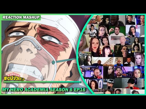 [Full Episode] My Hero Academia Season 6 Episode 16 Reaction Mashup
