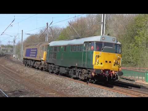 31452 with 47828 dit 0z47 Carlisle - Bristol Barton Hill, 4th May 2016