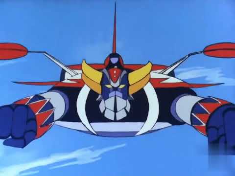 Grendizer Goldrake returns to the base