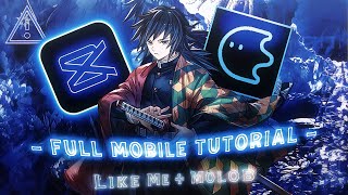 HOW TO EDIT LIKE MOLOB ON BLURRR / CAPCUT💙 - [FULL TUTORIAL] - 4K!