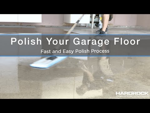 Polish Your Garage Floor Fast and Easy