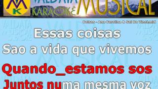 Coisas   Ana Carolina & Sal Da Vinci   karaoke
