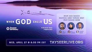 When God Calls Us: Ramadan 2022