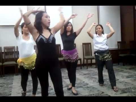 video clip 135 arm circling&snake arms warm up for belly dancing(Wellness In Life, Makati)