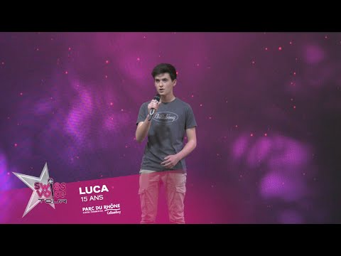 Luca 15 ans - Swiss Voice Tour 2022, Parc du Rhône Collombey