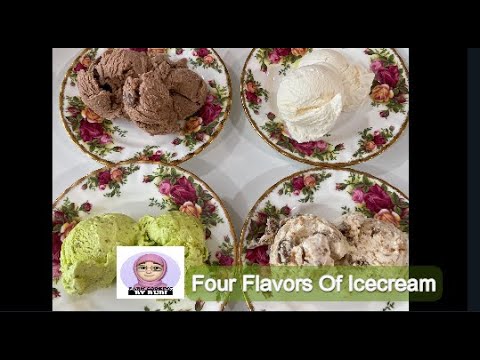Four Flavor Ice-cream || Farm Cooking By Rubi And Nuzhat ||