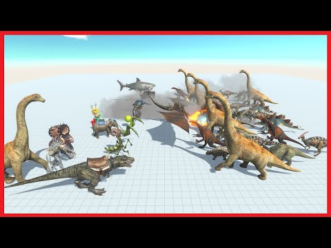 ALL BOSS UNITS VS 5x FACTIONS - ANIMAL REVOLT BATTLE SIMULATOR