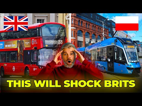 Poland vs UK Public Transport – The Difference No One Talks About! 🚆🇵🇱🇬🇧