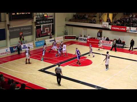 Korisliigan 1.puolivälierä Tampereen Pyrintö - Namika Lahti (21.4.2014) Highlights