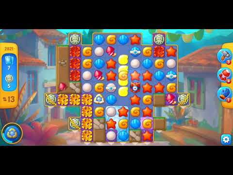 fishdom level 2821 / niveau 2821