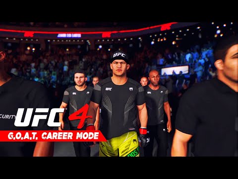 UFC 4 "ANDRE BISHOP" CAREER MODE EP 15 - JUNIOR DOS SANTOS VS ANDRE BISHOP