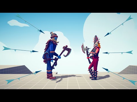 6 ICE ARCHERS & ULLR vs EVERY UNIT - Totally Accurate Battle Simulator TABS