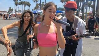 Jaida Henley & Daisy the Venice Healer Musical Tour of Venice Beach