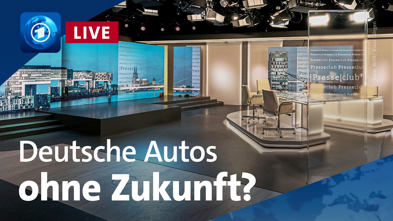 China, Zölle, Arbeitskosten: Deutsche Autos ohne Zukunft? | ARD-Presseclub