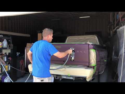 Raptor liner Dodge Ram 2nd gen dually how much I used and my technique very pleased