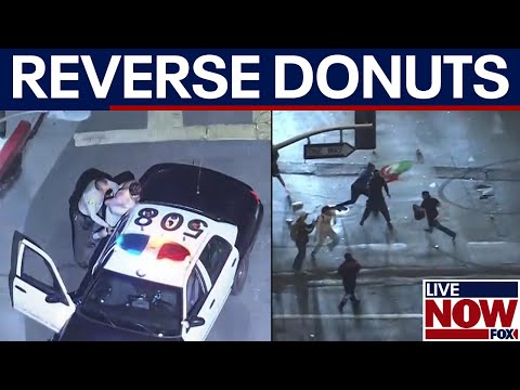 Video | WATCH: 'Erratic' driver does reverse donuts around anti-ICE protesters