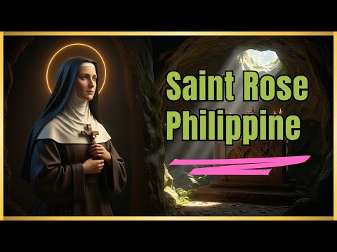 🌹 Saint Rose Philippine   The Mystery of the Woman Who Prayed on Her Knees for America