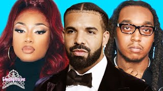 Megan Thee Stallion drags Drake after he shades her | RIP Takeoff (The sketchiness of his passing)