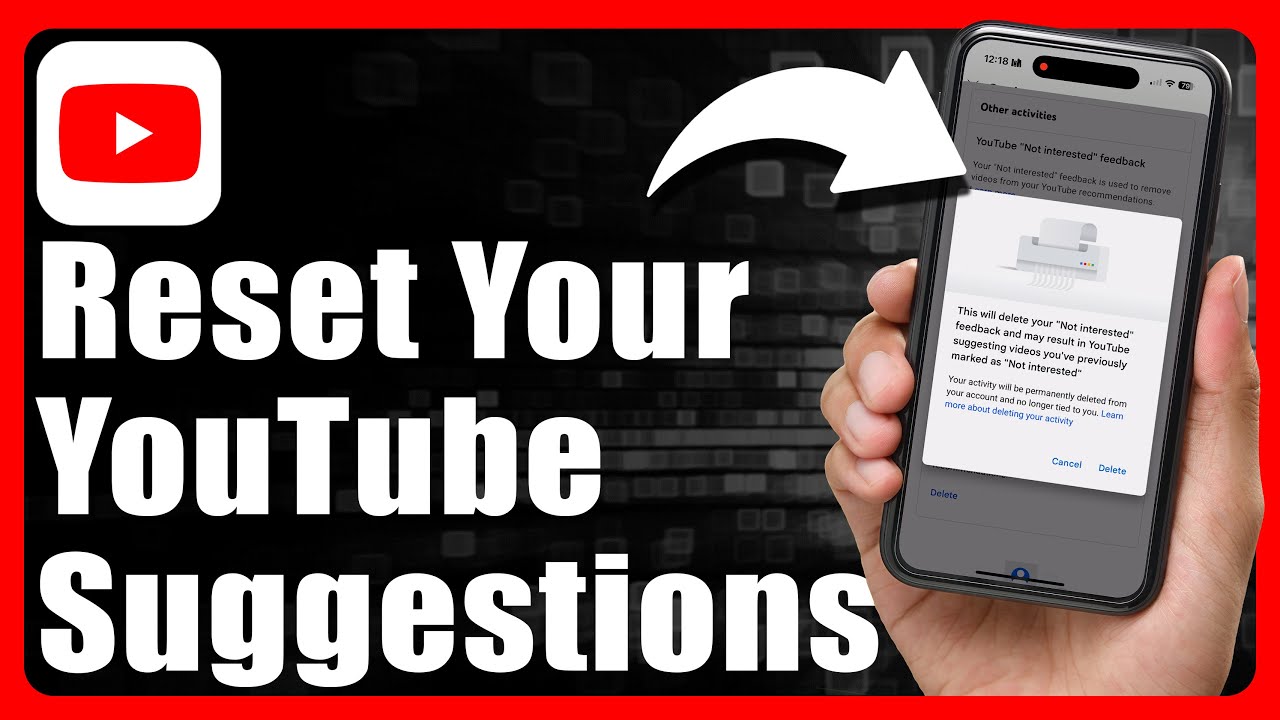 How To Reset YouTube Recommendations
