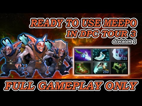 Using Main Account Before DPC TOUR 3 Division 1 - Full Gameplay Meepo #100