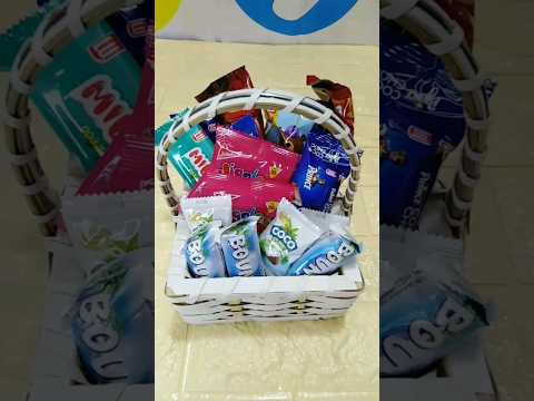 Chocolate Basket | Gift Basket #chocolate #giftbaskets #shorts #yummy #delicious #sweet