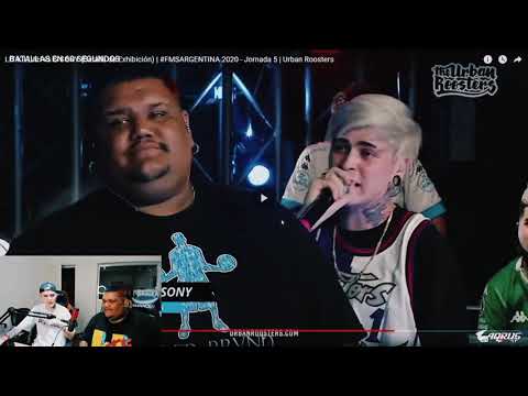 LIT KILLAH Y G SONY REACCIONAN A SU BATALLA / FMS ARGENTINA JORNADA 5 2020