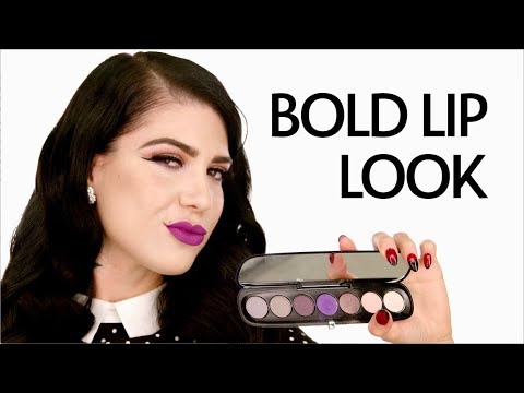Get Ready With Me: Bold Purple Lip Look | Sephora