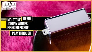 Video thumbnail for MOJOTONE Johnny Winter Firebird Pickup Set - DEMO by Mojotone