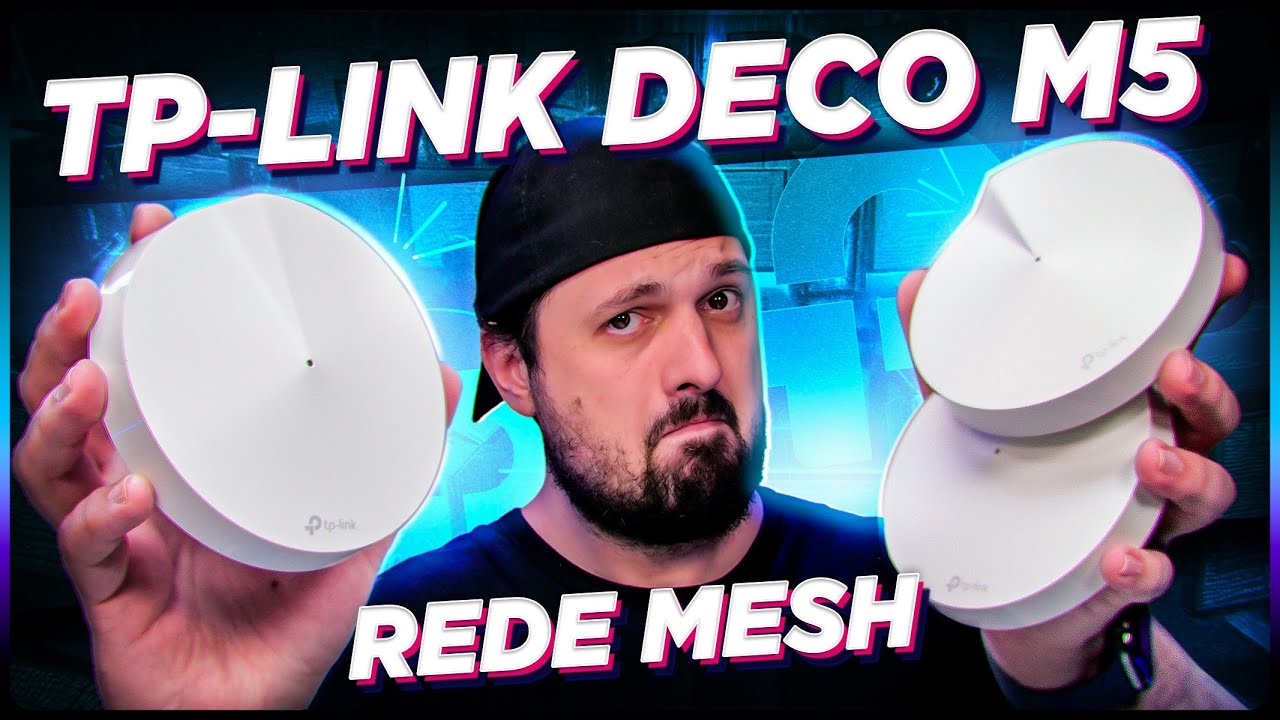 Miniatura da avaliação em vídeo de Kit Roteador TP-Link Deco M5 AC1300 Gigabit 5GHz