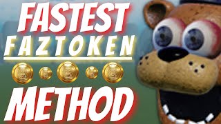FASTEST METHOD FOR FAZTOKENS IN TPRR (THE PIZZERIA ROLEPLAY REMASTERED) ROBLOX