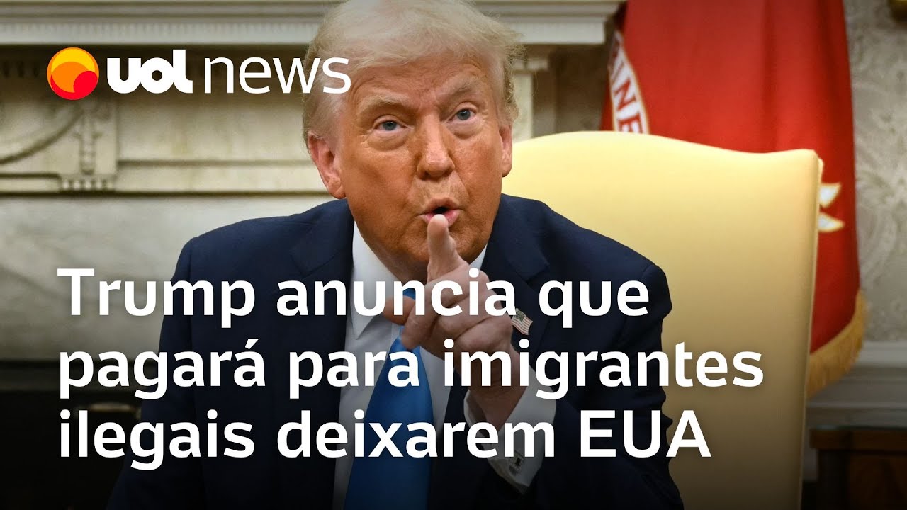 Governo Trump anuncia que pagará US$ 1.000 para imigrantes ilegais deixarem os EUA voluntariamente