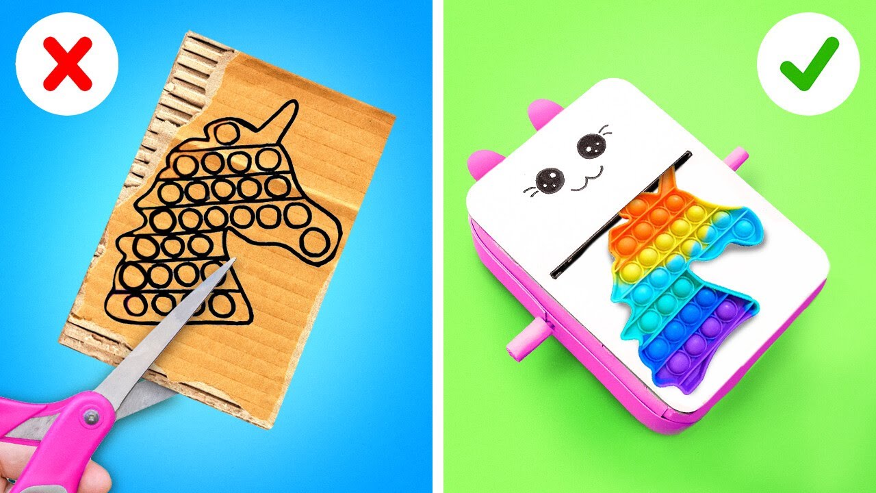 UROCZE KARTONOWE RĘKODZIEŁO DLA RODZICÓW || Bezcenne Genialne Pomysły DIY Od 123GO!GOLD