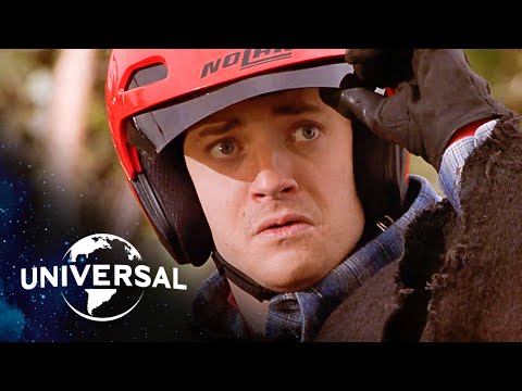 Dudley Do-Right | Brendan Fraser's Bike Chase