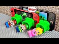 Mario Enters Odyssey Luigi Enters Mario Maker Peach Enters 3D World To Save Yoshi Legomario