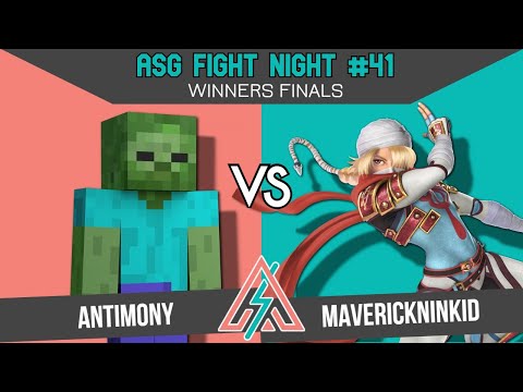 ASG 41 WINNERS FINALS - Antimony (Steve) vs Maverickninkid (Sheik)