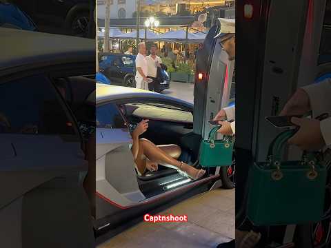 Thumbnail for SEXY ITALIAN LADY ARRIVES IN LAMBORGHINI AVENTADOR #monaco #supercars #shorts #fyp #viral #trending by Lamborghini Portofino