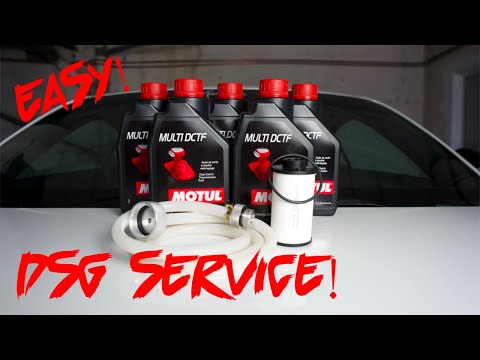 First DSG oil service on the Audi TT 2015 MK3