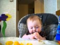 Abigail Eating Oranges