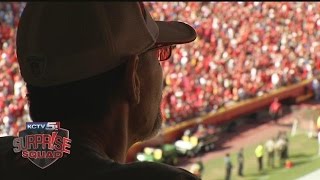 KCTV5 Surprise Squad: Man's final dream to see Kansas City Chiefs comes true
