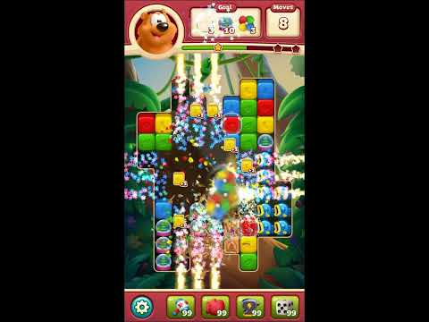 Toon Blast Level 6224 - NO BOOSTERS 🐻🐺🐱 | SKILLGAMING ✔️