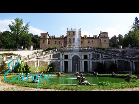 Park Villa Genero with view of Turin . Italy