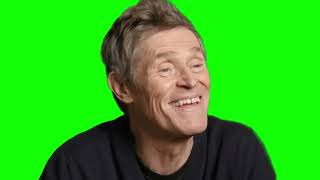 Willem Dafoe “this is practically a meme, I think” green screen