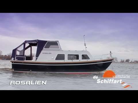 De Schiffart Yachtcharter - Doerak Rosalien - Motorboot huren in Friesland