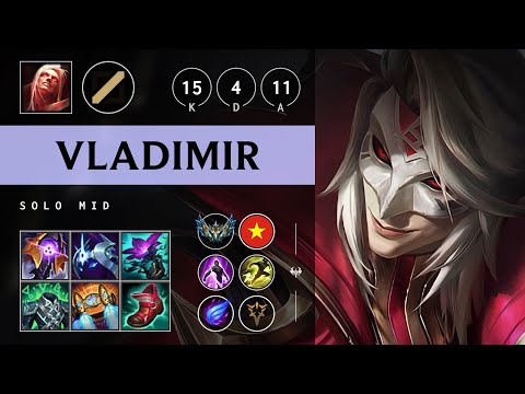 Vladimir Mid vs Taliyah - VN Challenger Patch 25.06