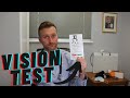 The vision requirements for the DOT physical