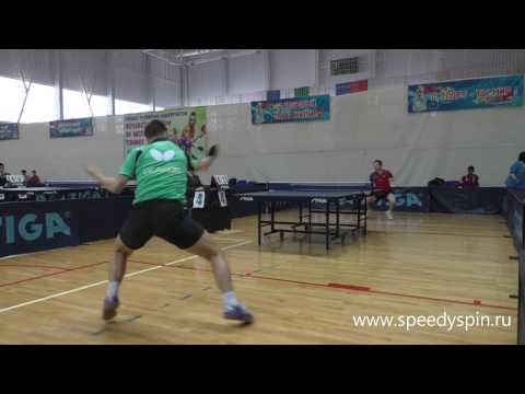 Isakov-Ivonin.Quarterfinale.Russian Junior Table Tennis Championship 2017. FHD.