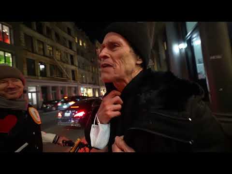 Willem Dafoe Flexing Drip in 4K