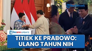Prabowo Tertawa Lepas saat Salami Titiek di Acara Nikahan Anak Erick Thohir, Disinggung Ulang Tahun
